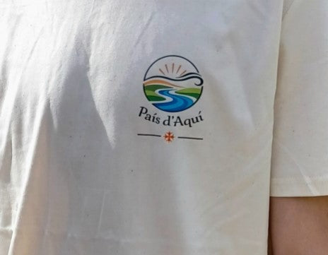 T-shirt “País d’Aquí” – naturel homme