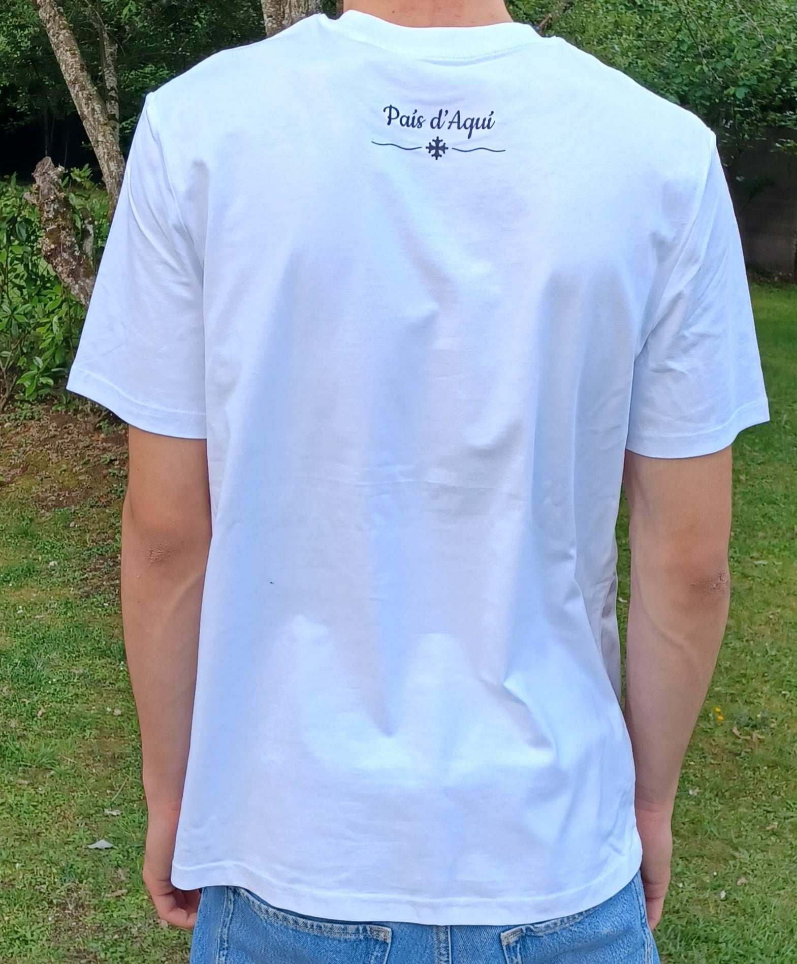 T-shirt "Lo Perigòrd dins lo còr" blanc