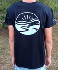 T-shirt "Lo chamin" homme noir