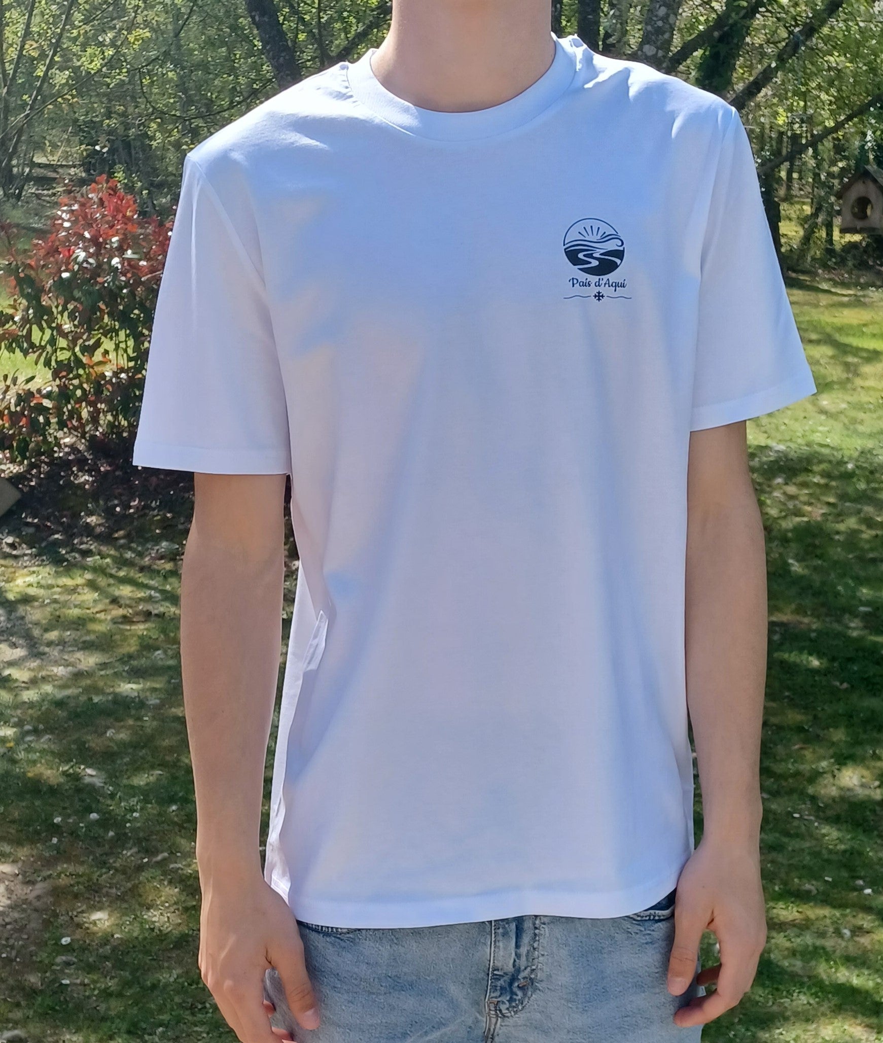 T-shirt “Périgord 24” – blanc unisexe