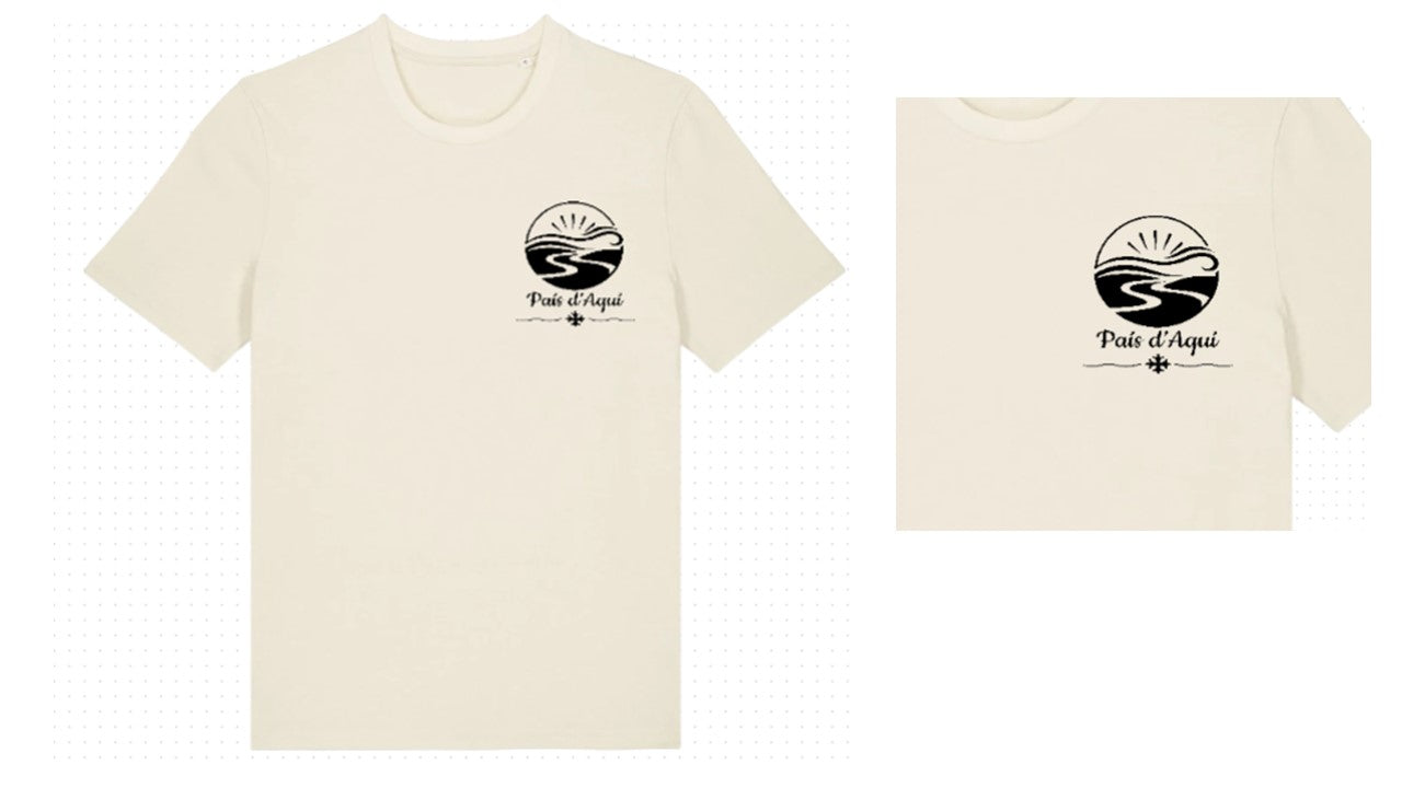 T-shirt “Périgord 24” – écru unisexe